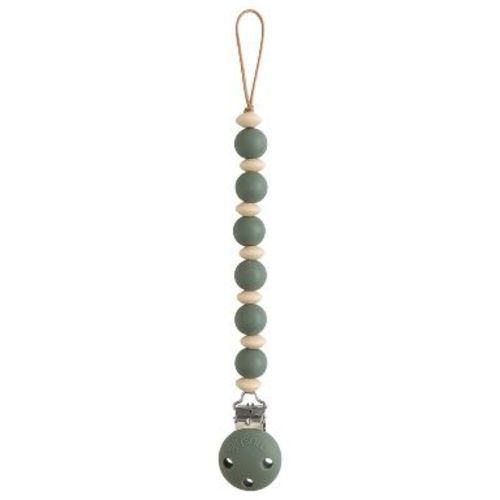 Silicone Pacifier Clip | Luna Dried Thyme One Size