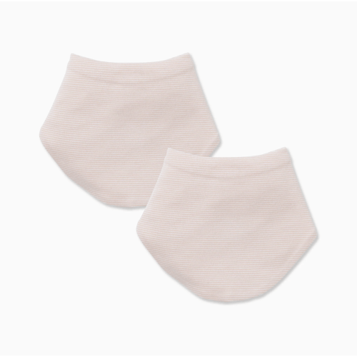 Bib 2 Pack - Blush Stripe
