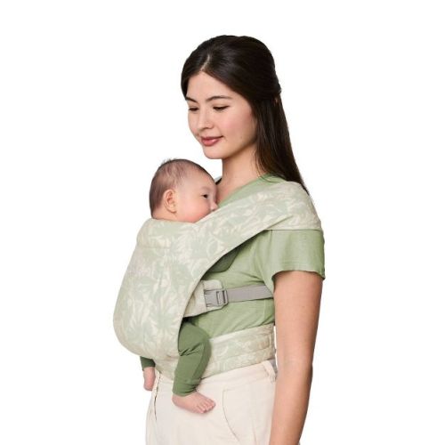 Ergobaby Embrace Cozy Knit Newborn Carrier - Sage Meadow