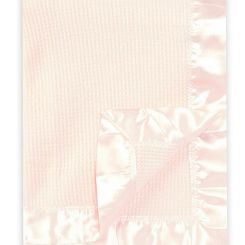 Starting Out Baby Satin-Trim Blanket