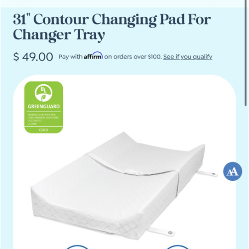 DaVinci 31" Contour Changing Pad For Changer Tray – DaVinci Baby