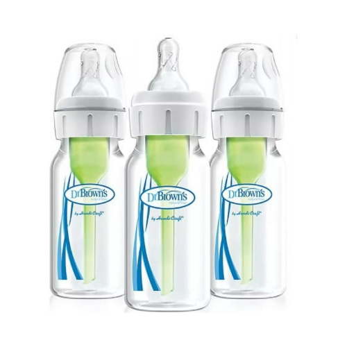 Dr. Brown's Natural Flow Standard Polypropylene Bottle (4 oz) - 3 Pack