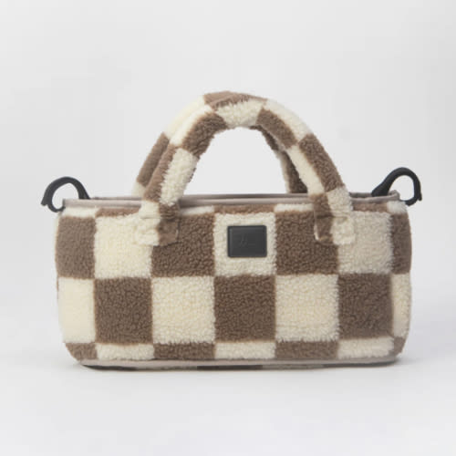 Romy Stroller Organizer - Checker Berber