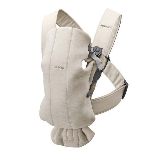 Baby Carrier Mini - Light Beige 3D Jersey