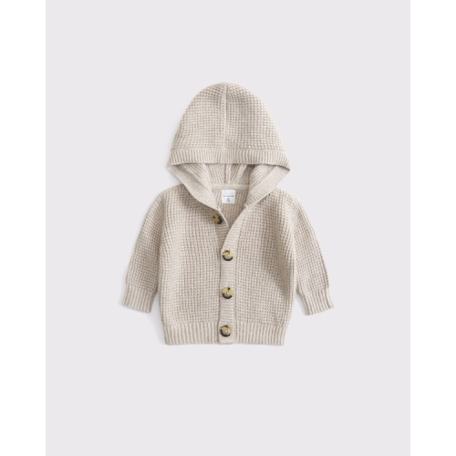 baby hooded cardigan