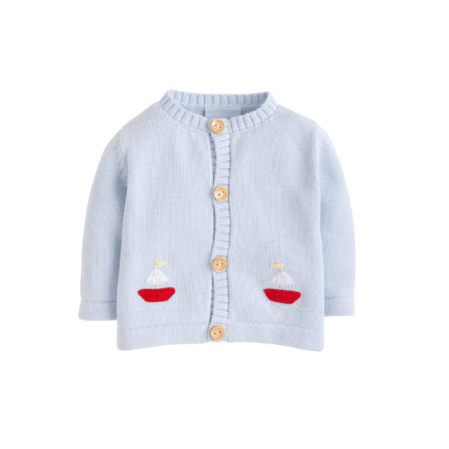 Sailboat Crochet Sweater 3-6 Month| Little English