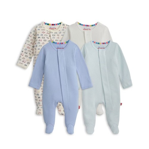 Boys' Footie Bundle, Pack of 4 - Baby