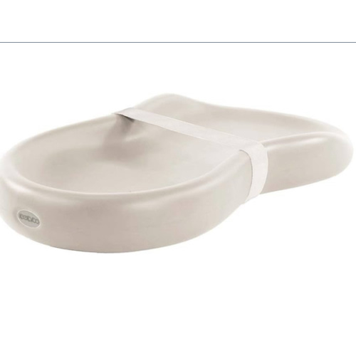 Keekaroo Peanut Changer Baby Vanilla– The Original Made in USA Easy-to-Clean Changing pad and The only Shell Over Foam, Fully Water Repellant