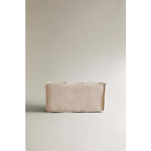CHILDREN’S LINEN POPLIN TABLE ORGANIZER