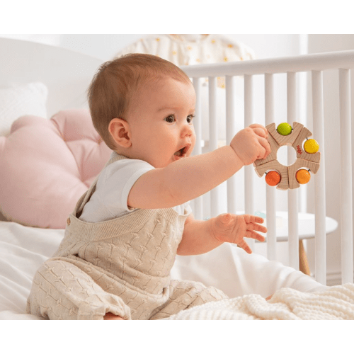 Teether Cuddly Rainbow Round – kitsandkaboodle