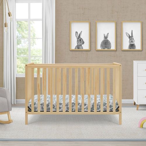 Delta Children Heartland 4-in-1 Convertible Crib - Greenguard Gold Certified - Natural
