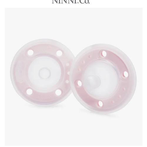 Ninni Pacifier Petal Pink 2 Pack