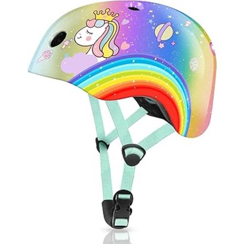 Vvinca Kids/Toddler Bike Helmet for 1/2/3/4/5/6/7/8 Years Old, Kids Helmets Ages 3-5/5-8, Children Helmets for Youth Boys and Girls