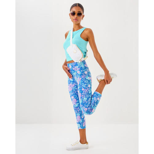 UPF 50+ Luxletic 21" Weekender High Rise Crop Legging