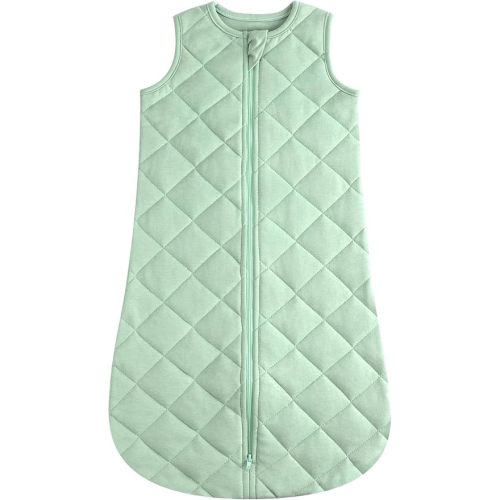 Baby Sleep Sack Sleeveless Super Soft Cotton Warm 6-12 Months 1.5 Tog, Sleeping Sack Soft Comfortable Wearable Blanket 2-Way Zipper, Sleeping Bag Sleepsack Unisex Newborn Infant Babies Girls Boys