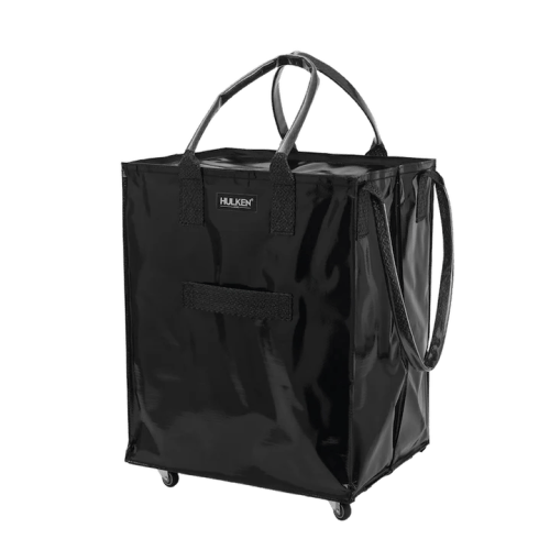 Rose Gold Tote Bag | Stylish Foldable Bag on Wheels – Hulken®