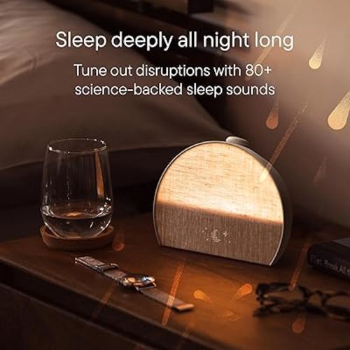 Hatch Restore 3 Sunrise Alarm Clock, Sound Machine, Smart Light (Rosy) - White Noise, Screen-Free Sleep Routine