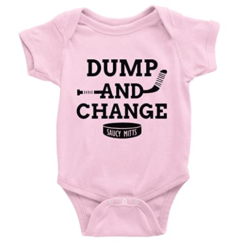 Dump and Change Baby Boy Girl Onesie Newborn Organic Bodysuit Romper