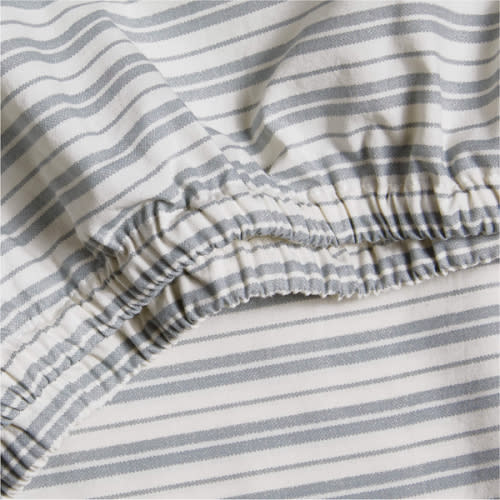 Frenchie Cloudy Blue Baby Crib Fitted Sheet