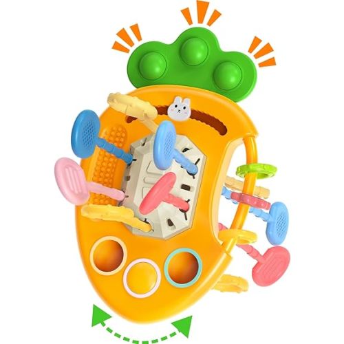 Yetonamr Baby Toys, Easter Basket Stuffers, Toddler Easter Basket Birthday Gift Sensory Montessori Toys for Boy Girl Infant