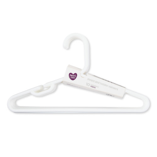 Parent's White Choice Infant & Toddler Hangers, 10 Pack