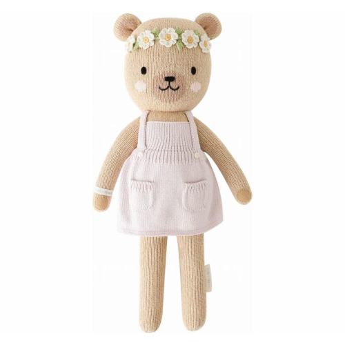 Cuddle+Kind Regular Olivia The Honey Bear - Ages 0-24 Months - Light/Pastel Purple