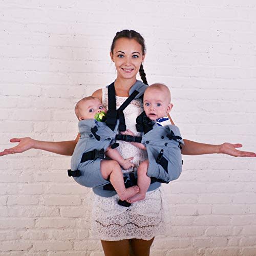 Malishastik Twin Baby Carrier Side by Side