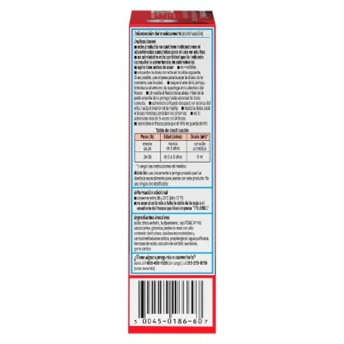 Infants' Tylenol Pain Reliever+Fever Reducer Liquid - Acetaminophen - Grape, Size: 2fl oz