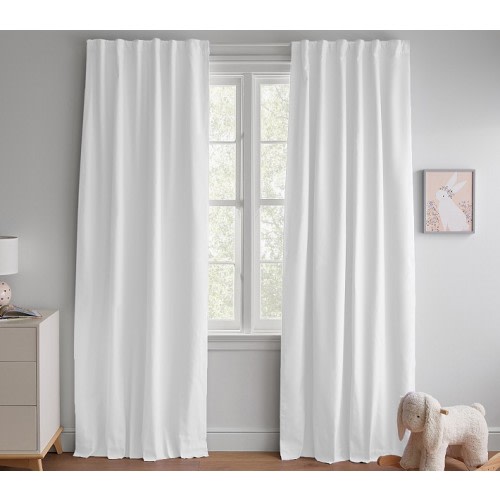 Quincy Cotton Canvas Blackout Curtain