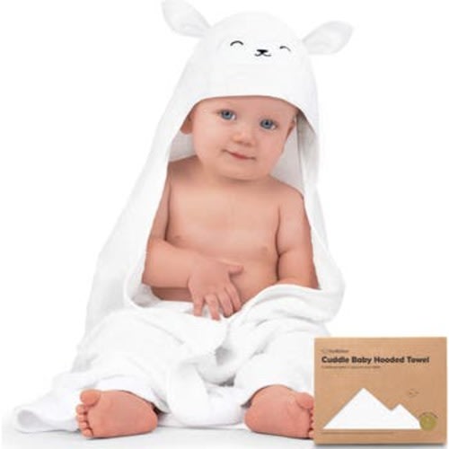 Cuddle Baby Hooded Towel, Medium