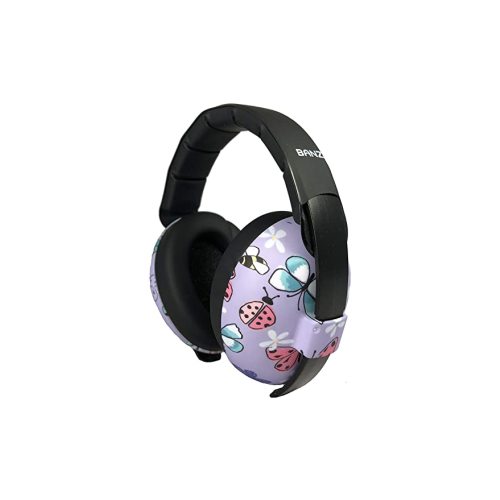 BANZ Earmuffs Infant Hearing Protection – Ages 0-2 Years (Butterfly)