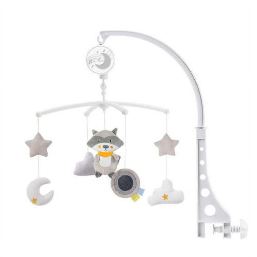Baby Musical Crib Mobile with Hanging Rotating Toys, Infant Bed Decoration for Newborn Boys and Girls
