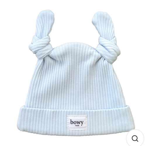 Double Knot Beanie - Powder Blue