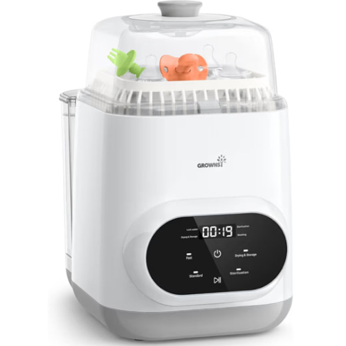 Grownsy EaseClean Bottle Washer Pro | All-in-One Bottle Washer and Sterilizer and Dryer | Baby Bottle Washer for Bottles, Pump Parts & Baby Essentials | Replaces Hand Washing