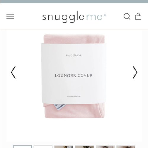 Infant Lounger Cover | Petal