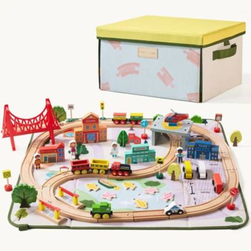 Tiny Land® Wooden Track Trains