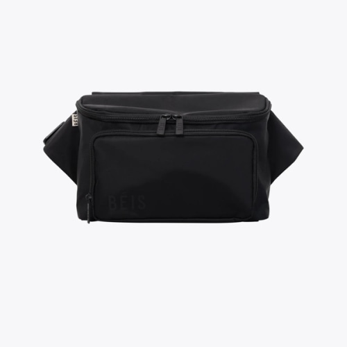 BÉIS 'The Diaper Pack' in Black - Diaper Fanny Pack & Crossbody Diaper Bag