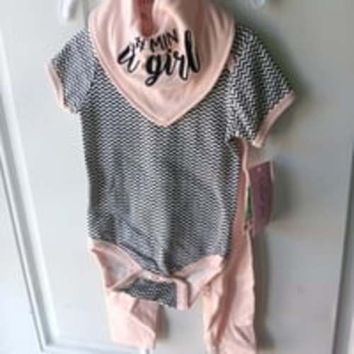Baby Girls 3 piece set 6-9 months