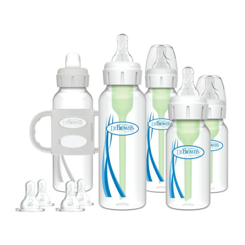 Dr. Brown's Natural Flow Anti-Colic Options+ First Year Baby Bottle Gift Set