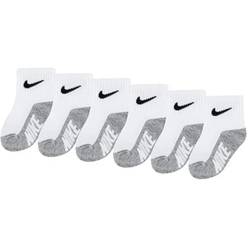 Nike Newborn 6 Pairs Lightweight Ankle Socks Size 6-12 Months
