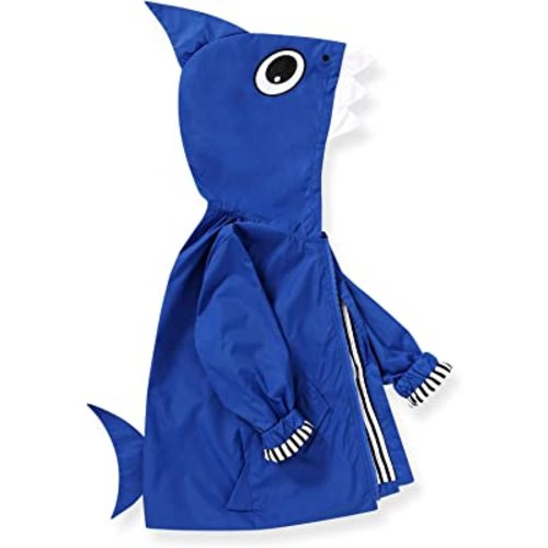 YOUNGER TREE Toddler Baby Boy Girl Duck Raincoat Cute Cartoon Hoodie Zipper Coat Outfit