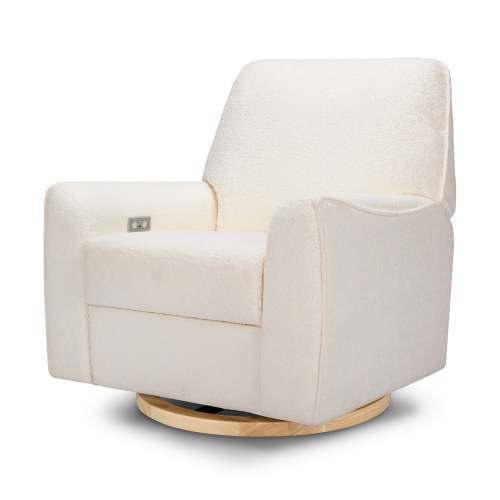 Sunday Power Recliner & Swivel Glider in Shearling – Babyletto