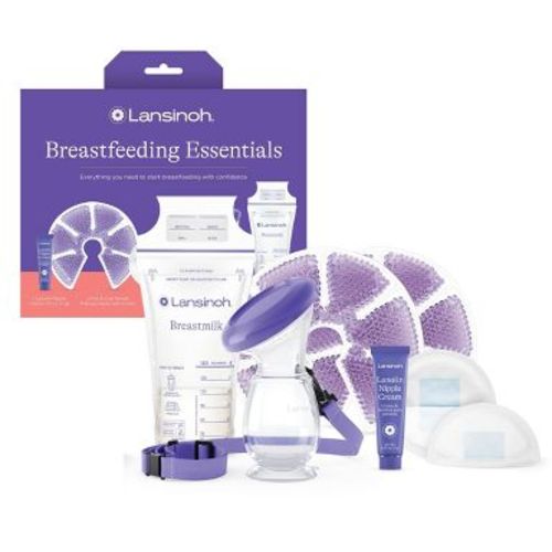 Lansinoh Breastfeeding Essentials Kit for Nursing Moms