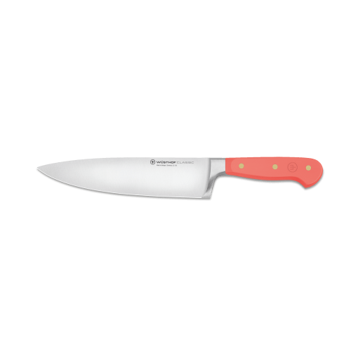 Classic Chefs Knife 8 inch coral peach