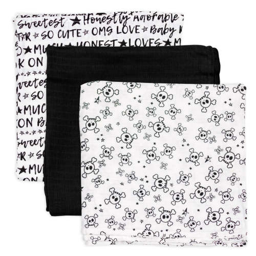 3-Pack Organic Cotton Swaddle Blankets | Honest Baby Clothing