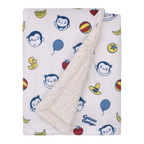 Welcome to the Universe Baby Curious George White, Blue, Red, and Yell – NoJo Baby