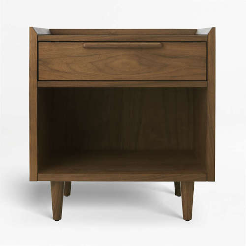Tate 23" Walnut Nightstand
