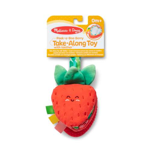 Melissa & Doug Peek-a-Boo Berry Take-Along Toy