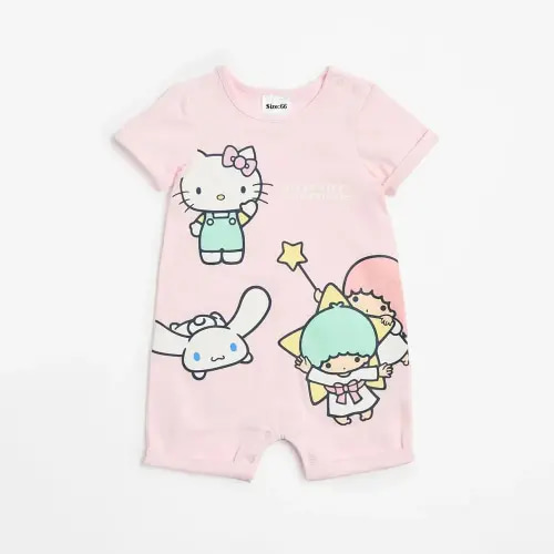 Hello Kitty Baby Clothes Summer Newborn Baby Jumpsuit Fashion Infantil Costume Cotton Short Sleeve Baby Climbing Clothes Onesie - AliExpress
