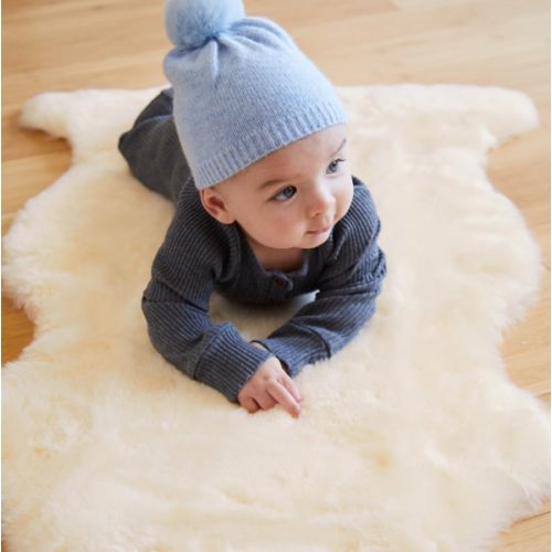 Shorn Sheepskin Baby Rug